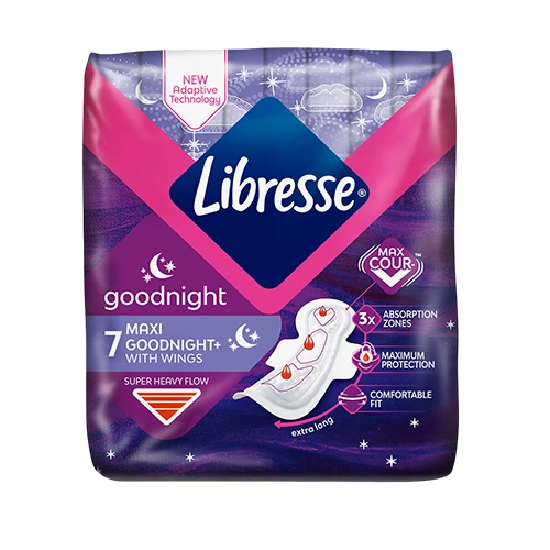 Libresse гиг прокладки Maxi Goodnight 7 шт