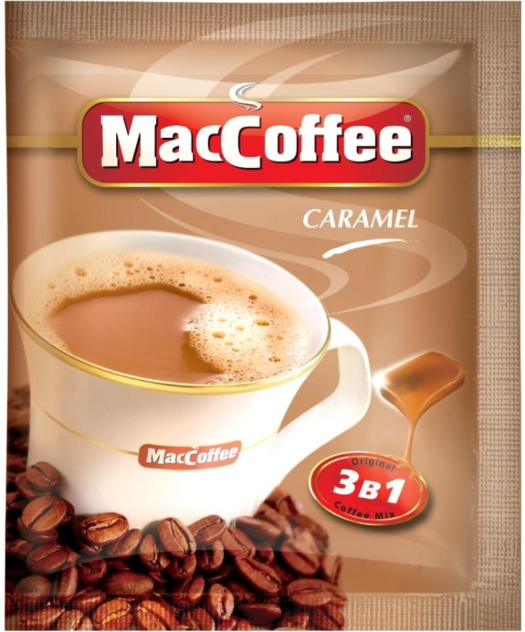 Кофе MacCoffee 3 в 1 карамель 1шт*18 г