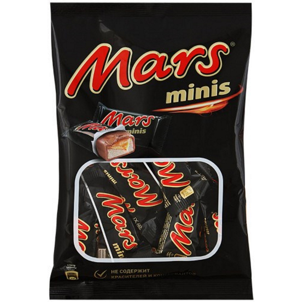 Шоколадные батончики Mars Minis 182 г