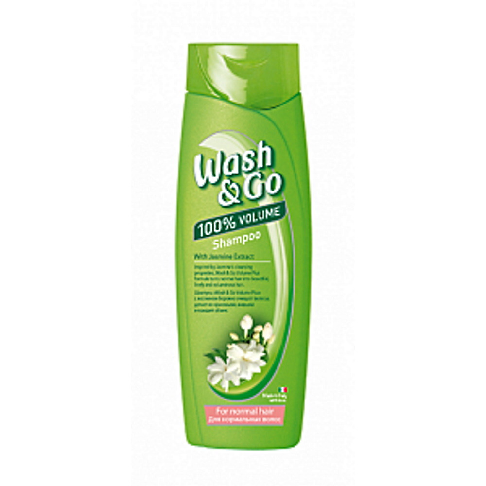 Wash&Go шампунь 400мл с жасмином (для нормальных волос)