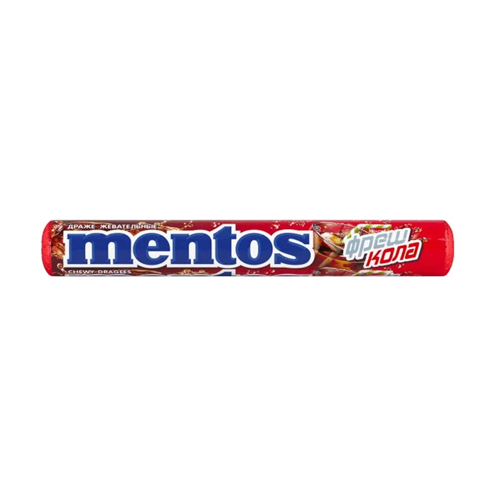 Mентос конфеты свежая кола  37,5 гр