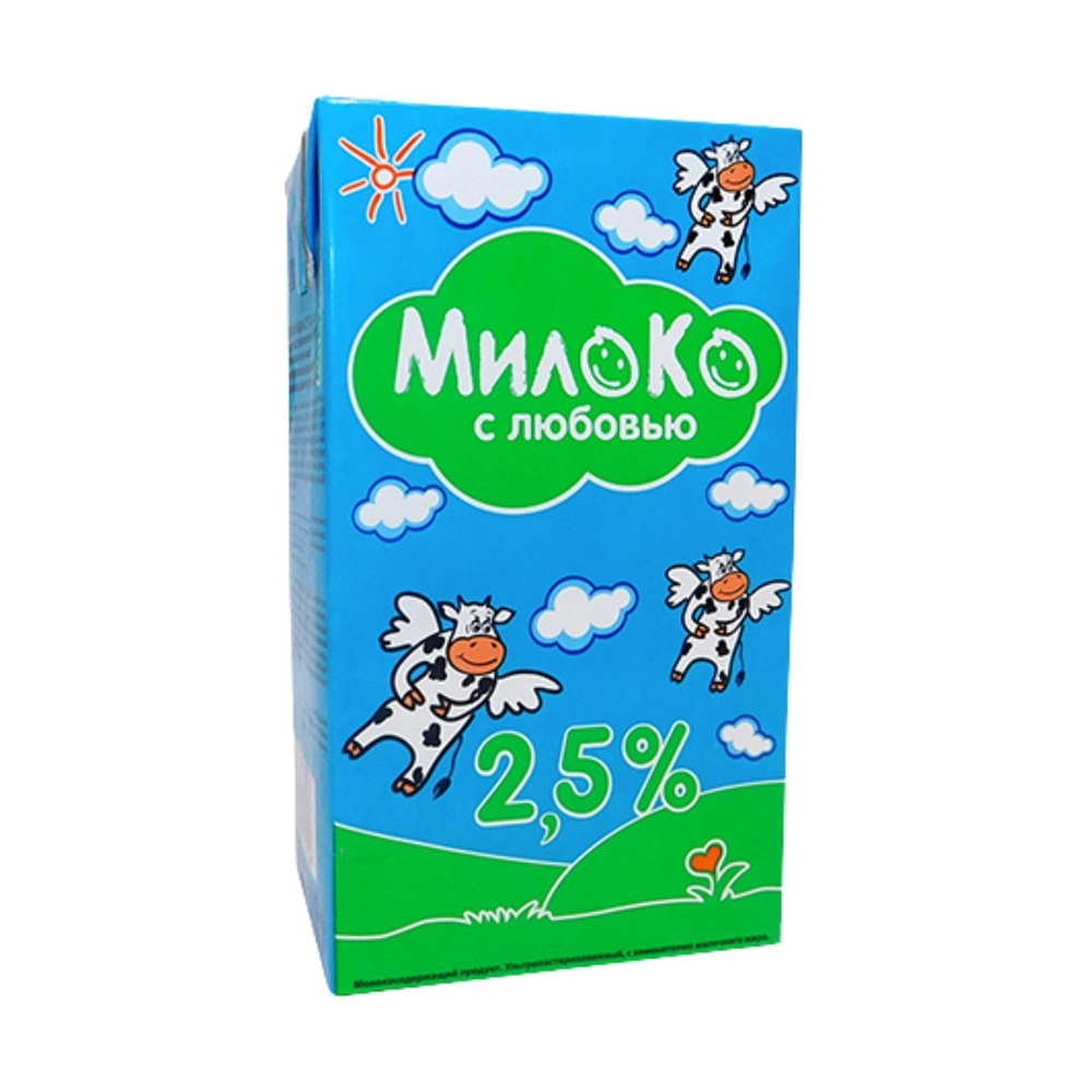 Молоко Милоко 2,5% 0,95 л