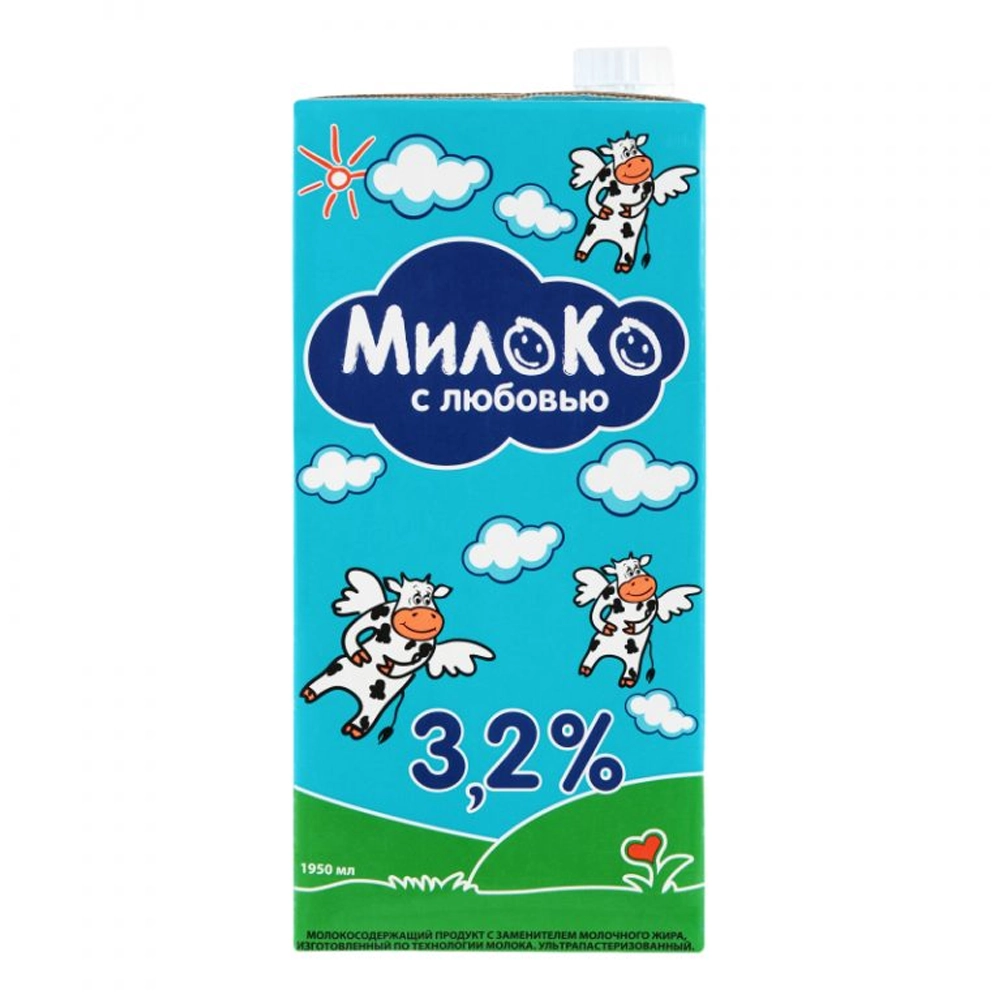 Молоко Милоко 3,2% 0,95 л