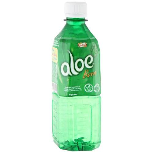 Напиток Aloe Born негазированная с кусочками алоэ 0,5 л