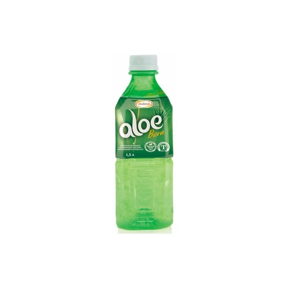 Напиток Aloe Born негазированная с кусочками алоэ 1,5 л