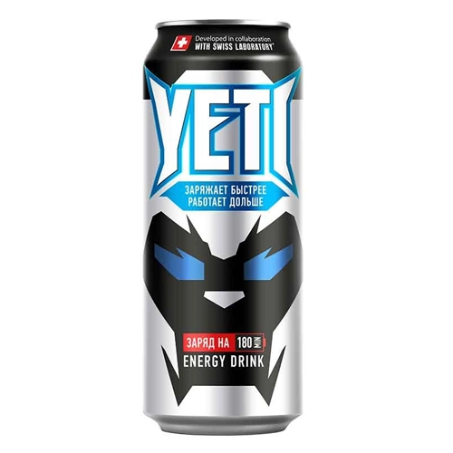 Энергетический напиток Yeti Energy 0,45 л