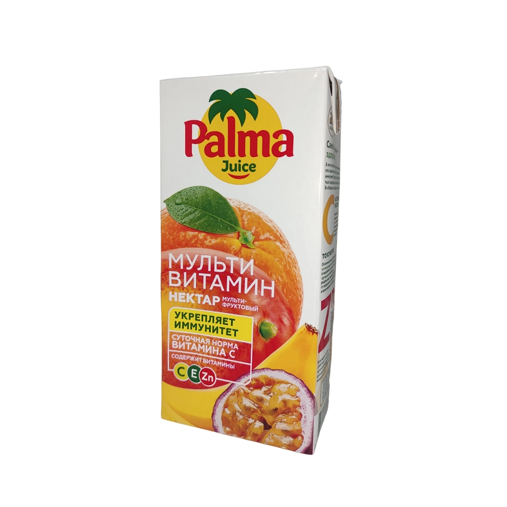 Напиток сокосодержащий Palma Мультивитамин 0,95 л