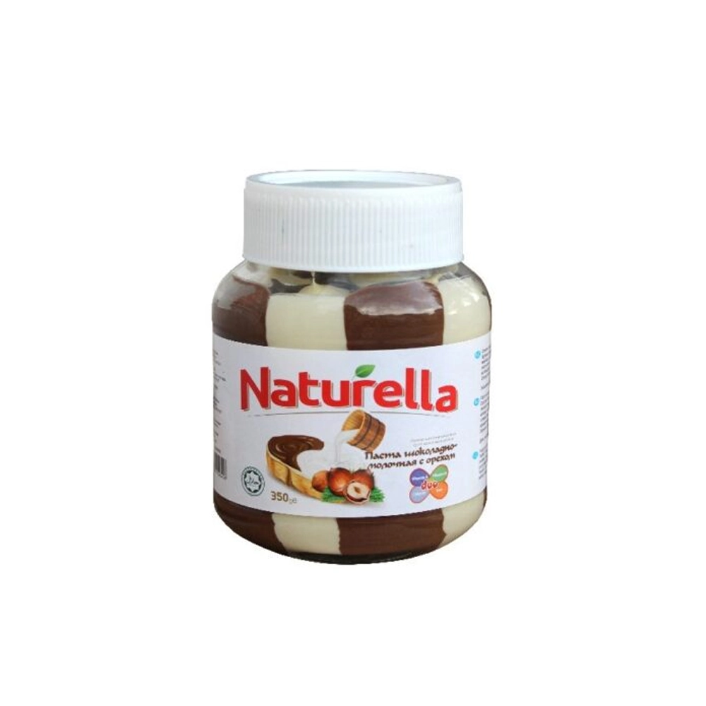 Naturella duo молочная шоколад паста с фундуком 350г