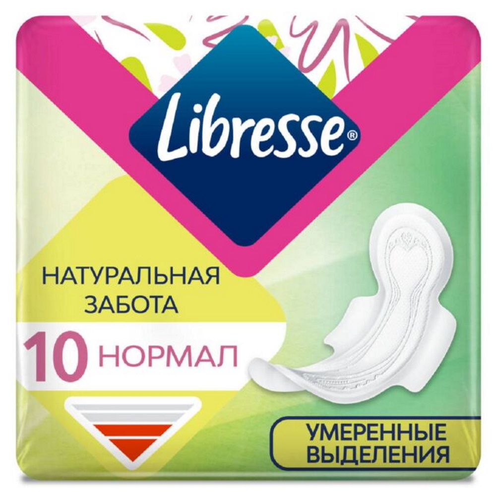 Libresse гиг прокладки Natural Care Ultra Normal 10 шт.