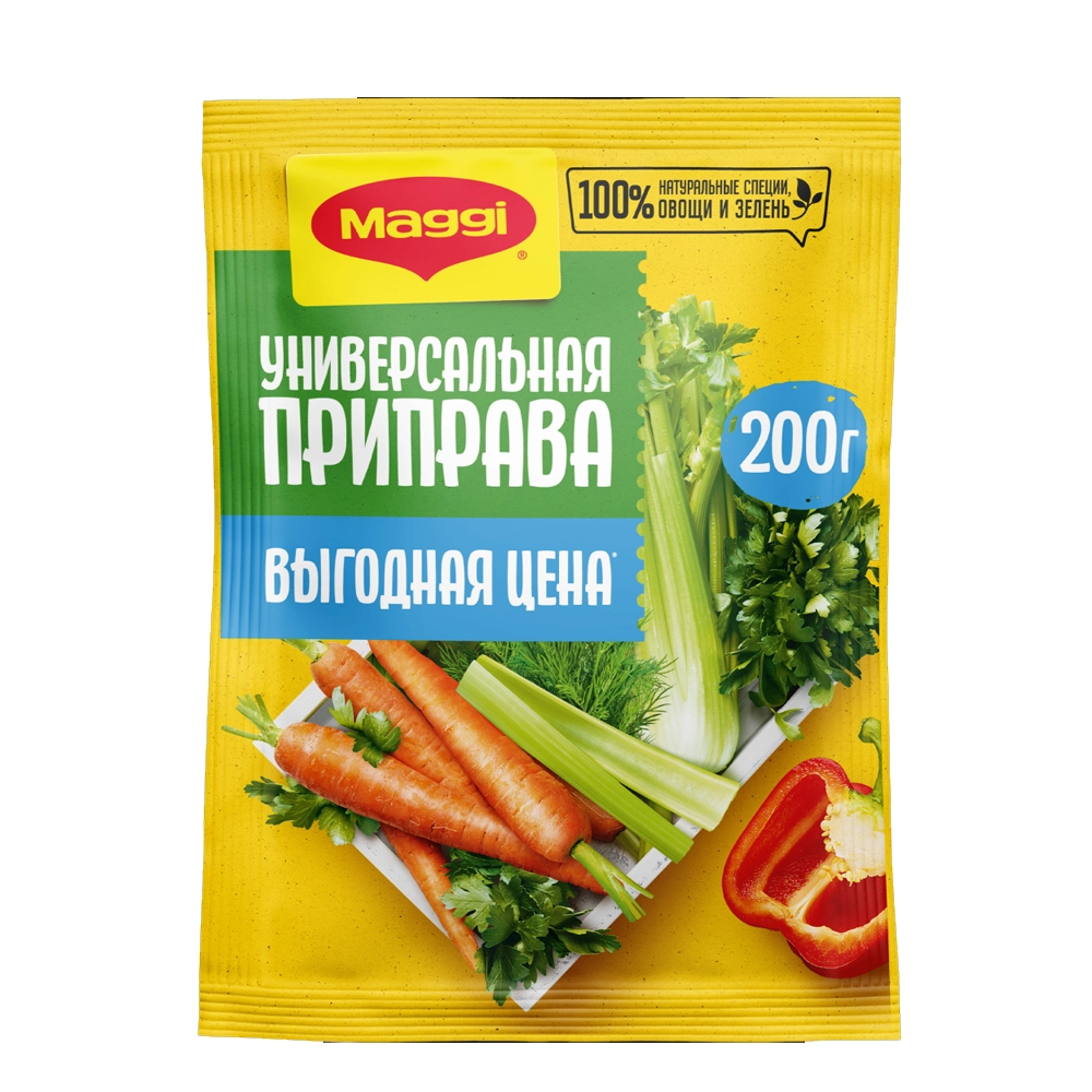 Приправа Maggi универсальная с кусочками овощей 200 г