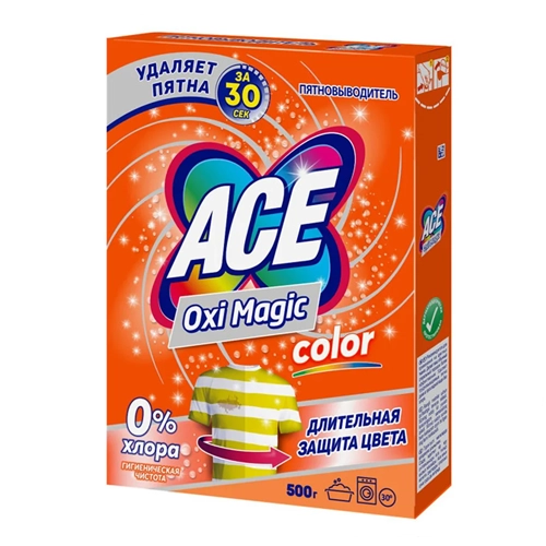 Пятновыводитель Ace Oximagic Color 500 гр
