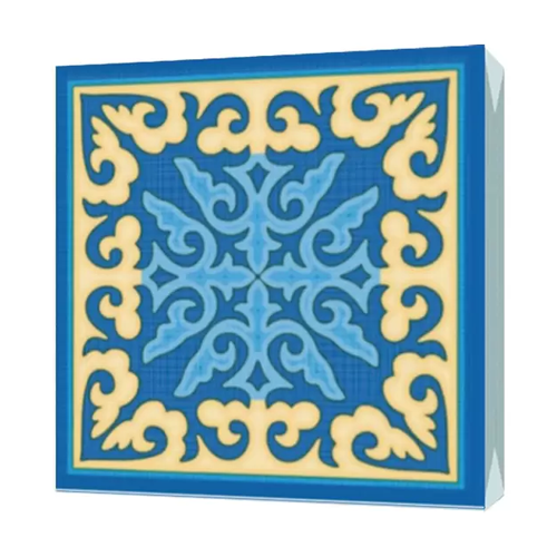 Салфетки трехслойные «Казахский орнамент» 33*33 мм 20шт
