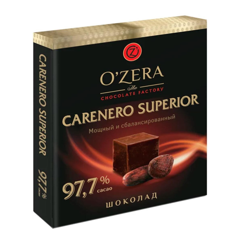 Шоколад O’Zera Carenero Superior 97,7% 90 г