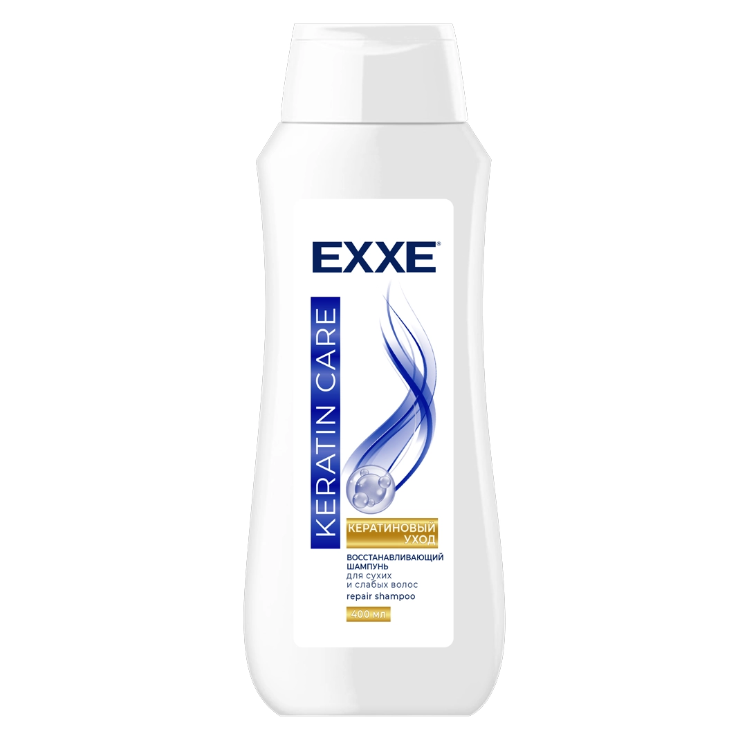 Шампунь EXXE для волос KERATIN CARE Керативный уход 400мл