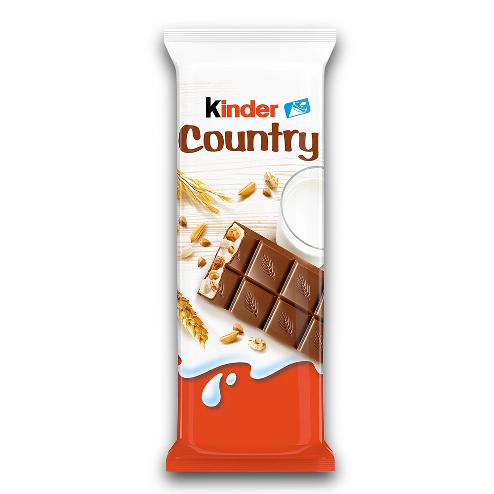 Шоколад Kinder Country с молочно злаковой начинкой 23,5