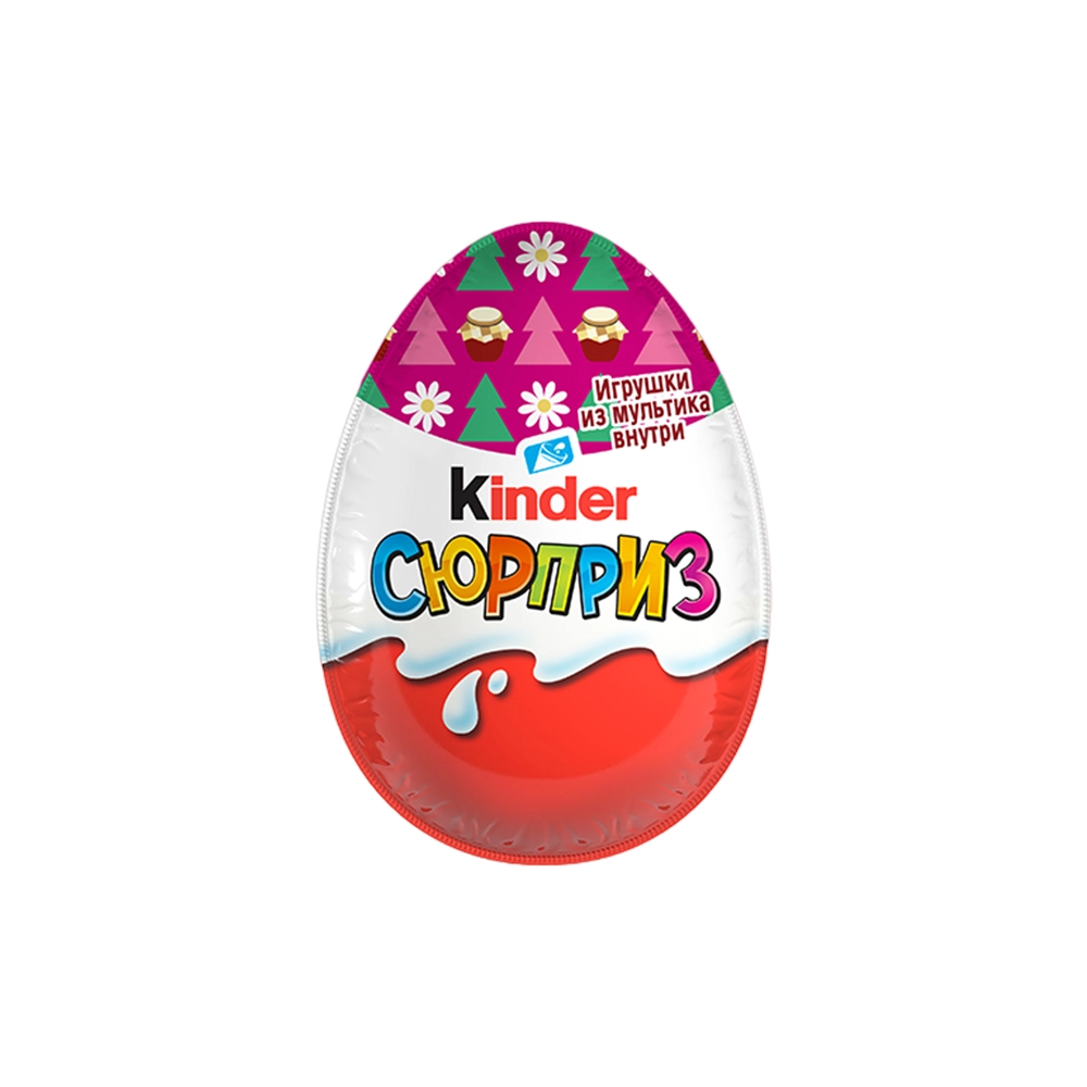 Шоколадное яйцо Kinder  для девочек