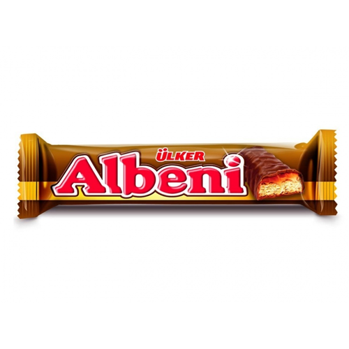 Шоколадный батончик  Albeni с печеньем и карамелю 40 г