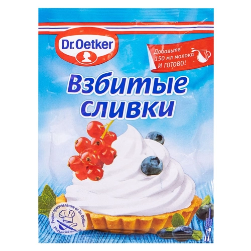 Смесь Dr.Oetker Десерт Взбитые сливки 48 г