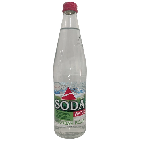 Вода Soda water газированная с/б 0,5л