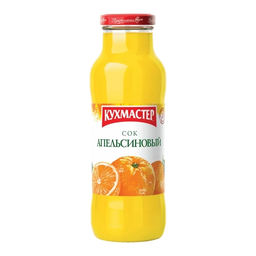 Сок апельсиновый Кухмастер 680 мл