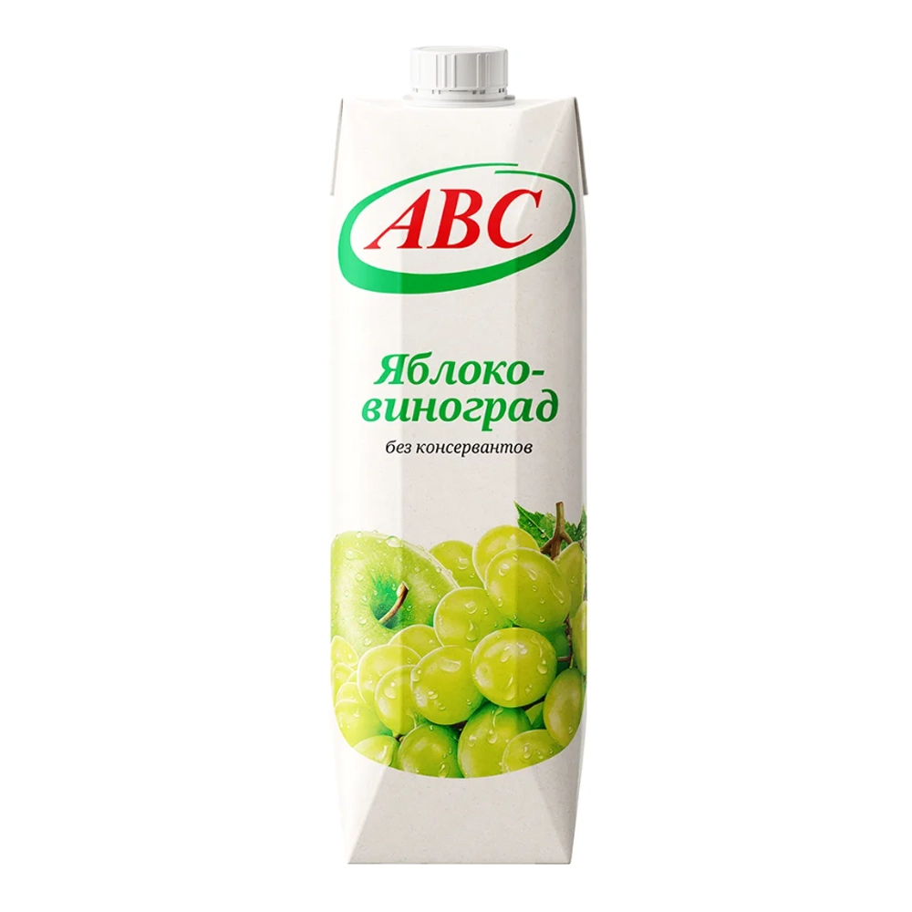 Сок АВС Нектар Яблочно-виноградный 1 л Призма