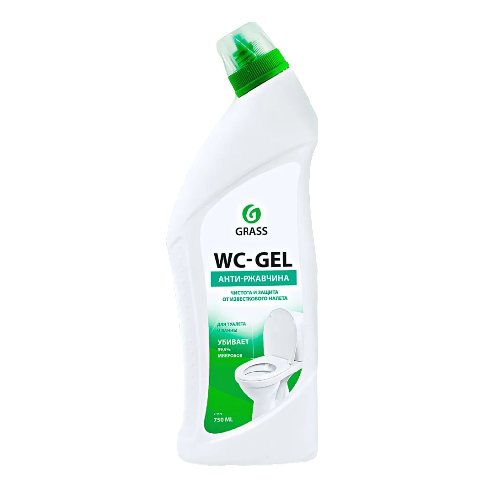 Средство для чистки сантехники Grass WC-Gel 750 мл