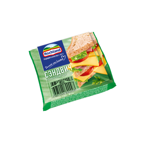 Сыр плавленный для сэндвичей Hochland ломтики 150 г