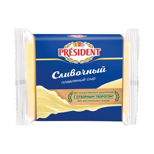 Сыр плавленый President Мастер Бутерброда Сливочный  40% 150 г