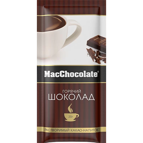 Растворимый какао напиток Горячий шоколад MacChocolate 1 шт * 20 г