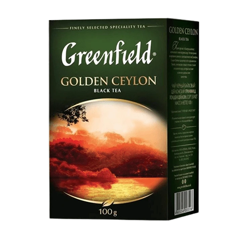 Чай черный листовой Greenfield Golden Ceylon 100 г