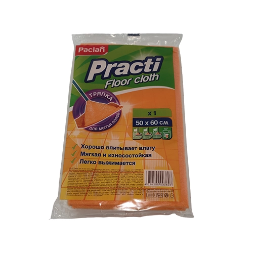 Тряпки Paclan Practi для мытья полов 50х60 см 1 шт