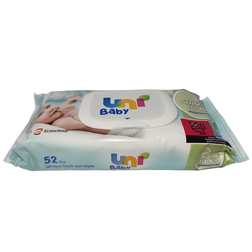 Влажные салфетки детские Uni Baby Sensitive Touch 52 шт