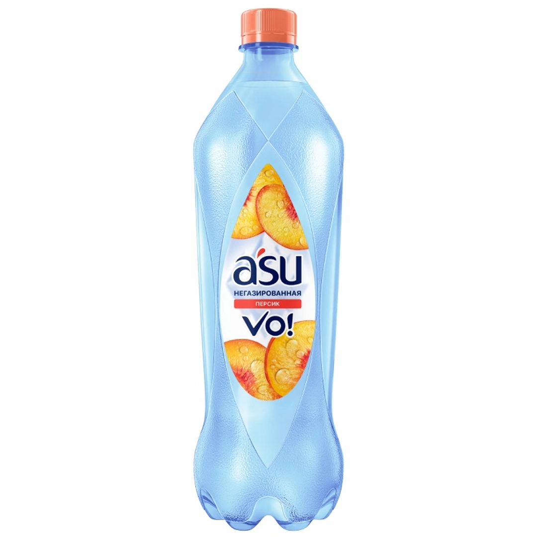 Вода Asu со вкусом персика 1л