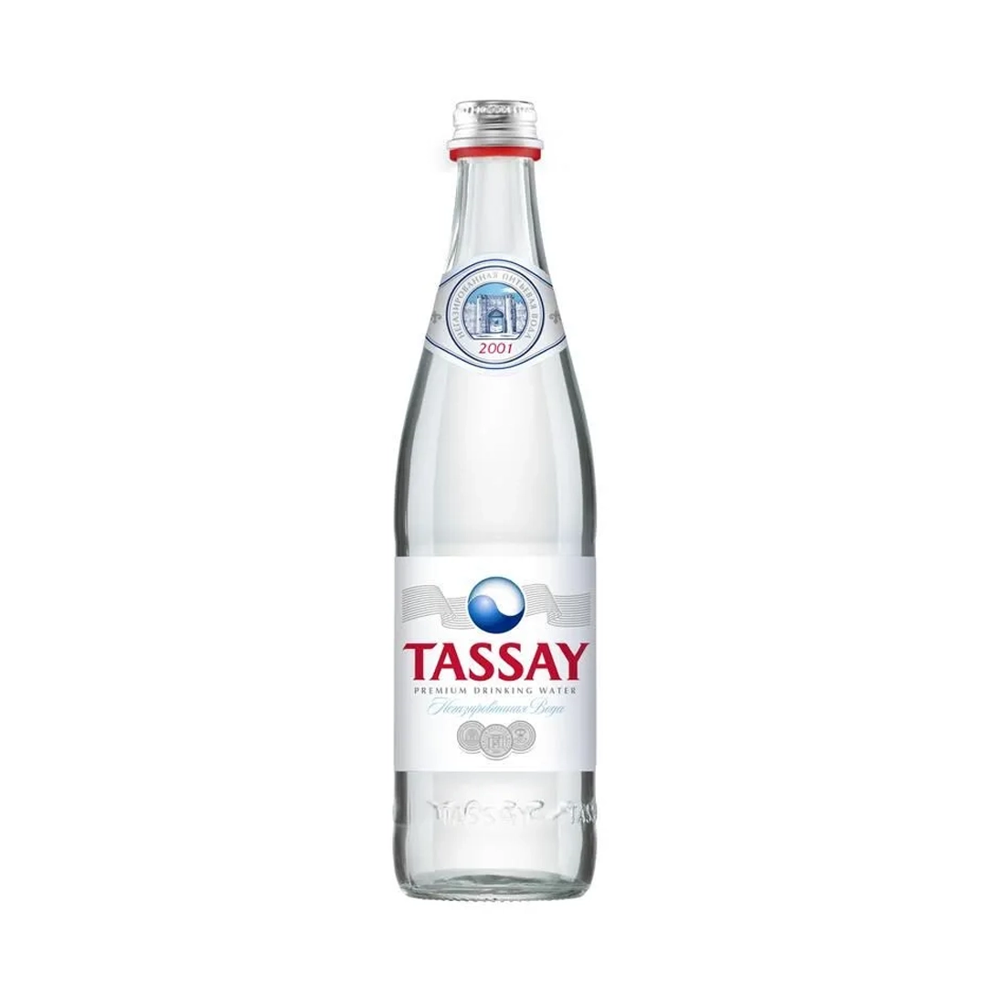 Вода Tassay негазированная Стекло 0,5 л