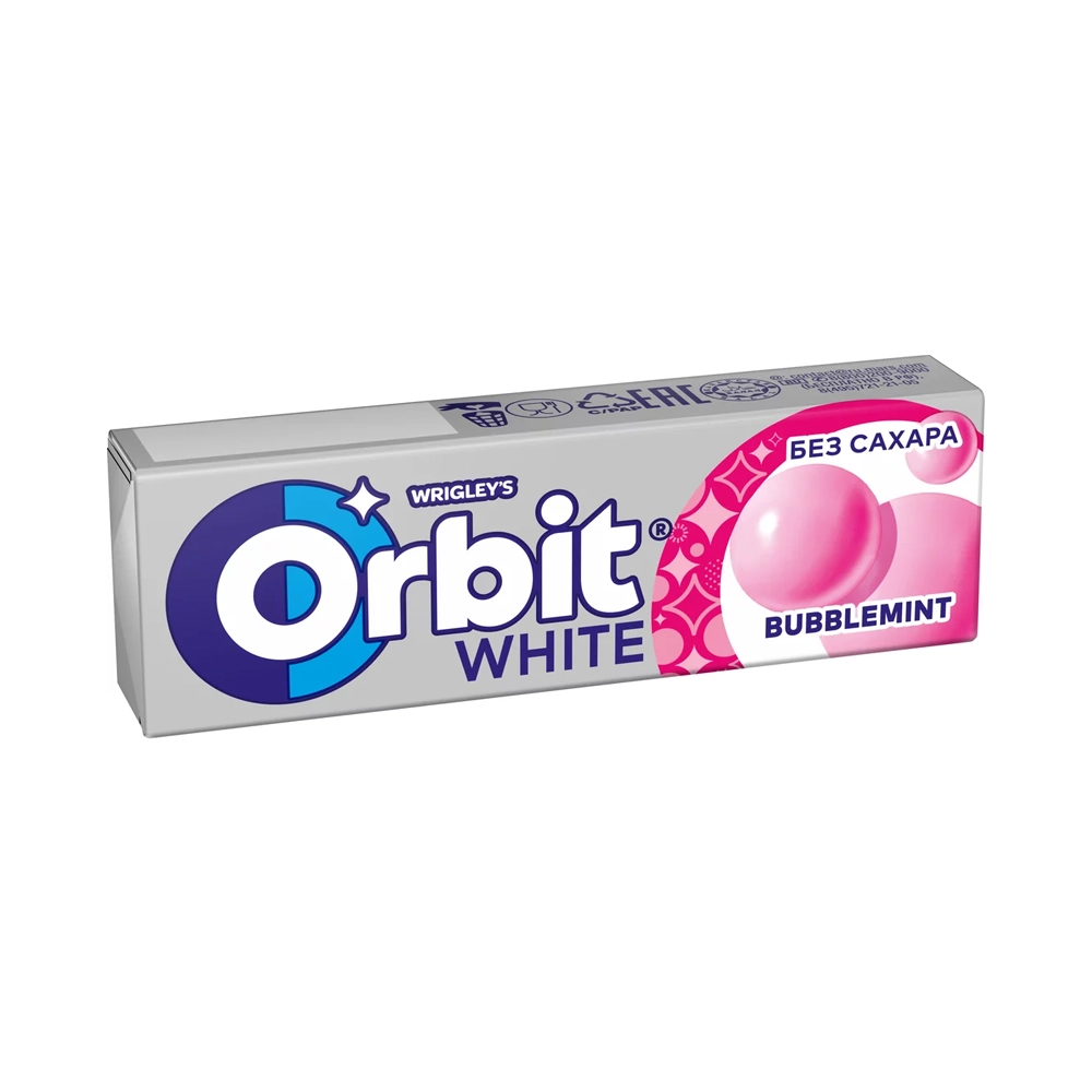 Жевательная резинка Orbit Bubblemint 13,6 г