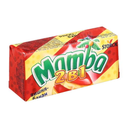 Жевательные конфеты Mamba 2в1 26,5 гр