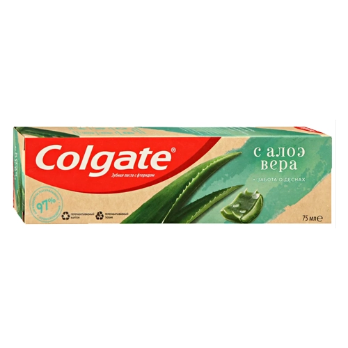Зубная паста Colgate Naturals Забота о Деснах с Алоэ Вера 75 мл