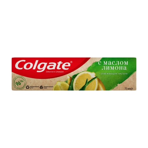 Зубная паста Colgate Освежающая чистота с маслом лимона 75 мл