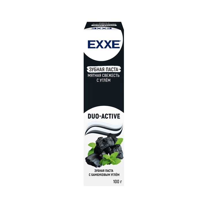 Зубная паста EXXE Мятная свежесть с Углём 100 гр