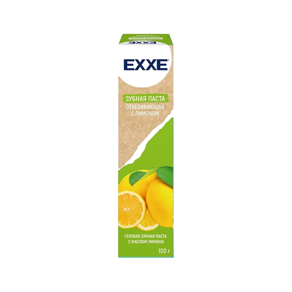 Зубная паста EXXE Отбеливающая с лимоном 100 мл